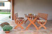 STRONG MASIV zahradní stůl dřevěný - 180cm
