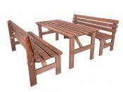MIRIAM zahradní lavice dřevěná - 150 cm