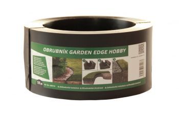 Zahradní obrubník Garden Edge Hobby 10 m černý