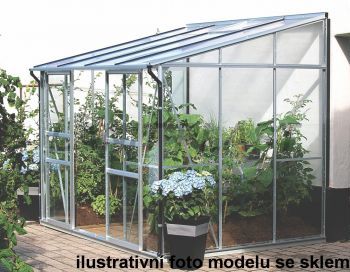 Zahradní skleník Vitavia Ida 5200 PC 6 mm stříbrný