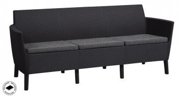 SALEMO 3 seater sofa - grafit