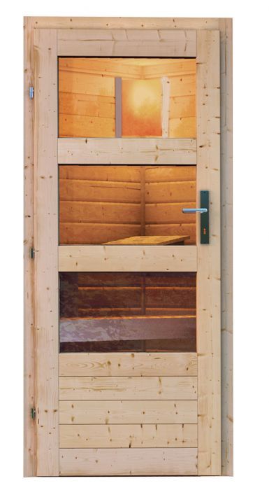 Finská sauna Skrollan 3 (86308) s předsíní