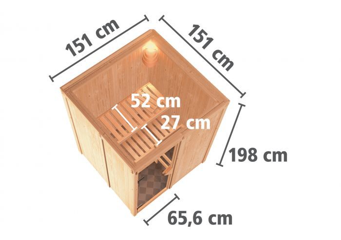 Finská sauna Norin (59622)