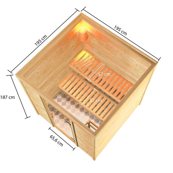 Finská sauna Jara (6172)